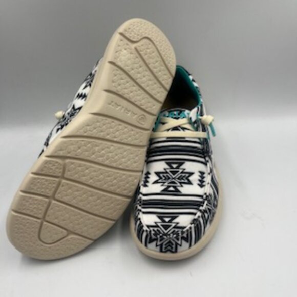 NEW Ariat Hilo Stark Southwest Shoes Women’s 7.5 Aztec Print Chimayo Limited Ed - Picture 4 of 15